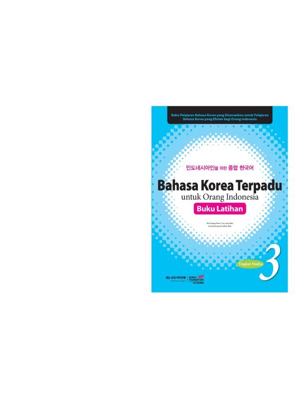 Bahasa Korea Terpadu untuk Orang INDONESIA Buku Latihan Jilid 3
